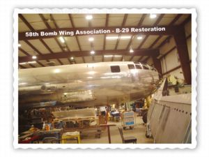 B-29 under restoration
