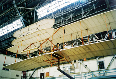 Our Wright Flyer on Sting